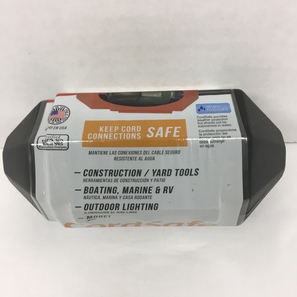 CordSafe Extension Cord Safety Cover Black New - Picture 3 of 4